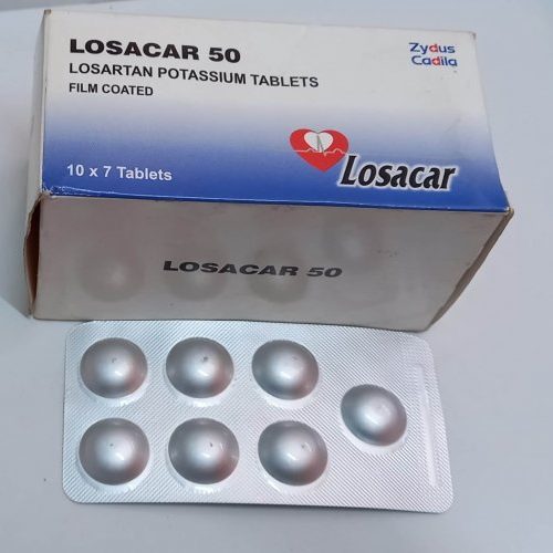 Losartan Potassium 50mg Tablet Losacar 7’s