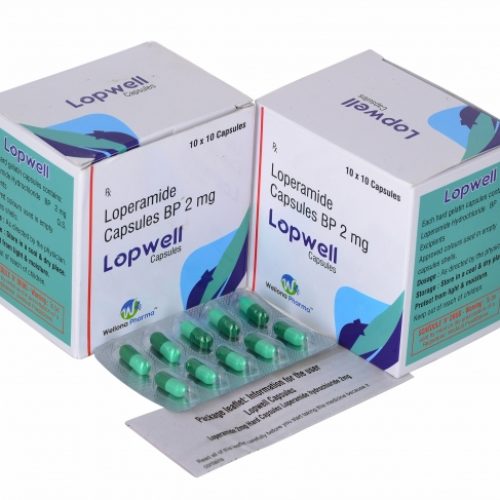 Loperamide 2mg loperamide capsules 10’s