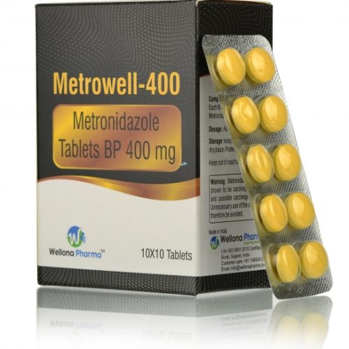 Metronidazole 400mg Orvagil tablets 10’s