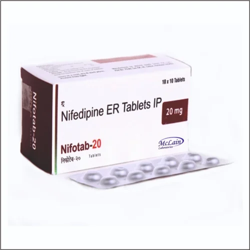 Nifedipine 20mg NIFELAT R Tablets 10’s