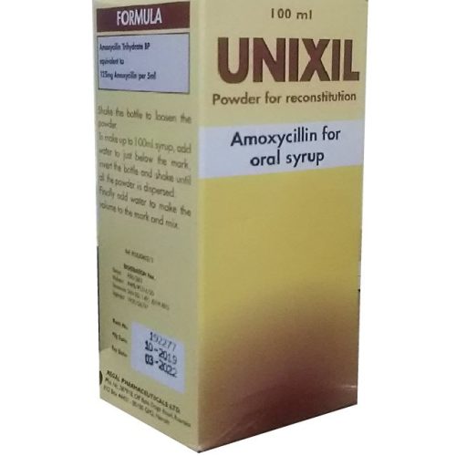 Amoxicillin 100ml Unixil Syrup